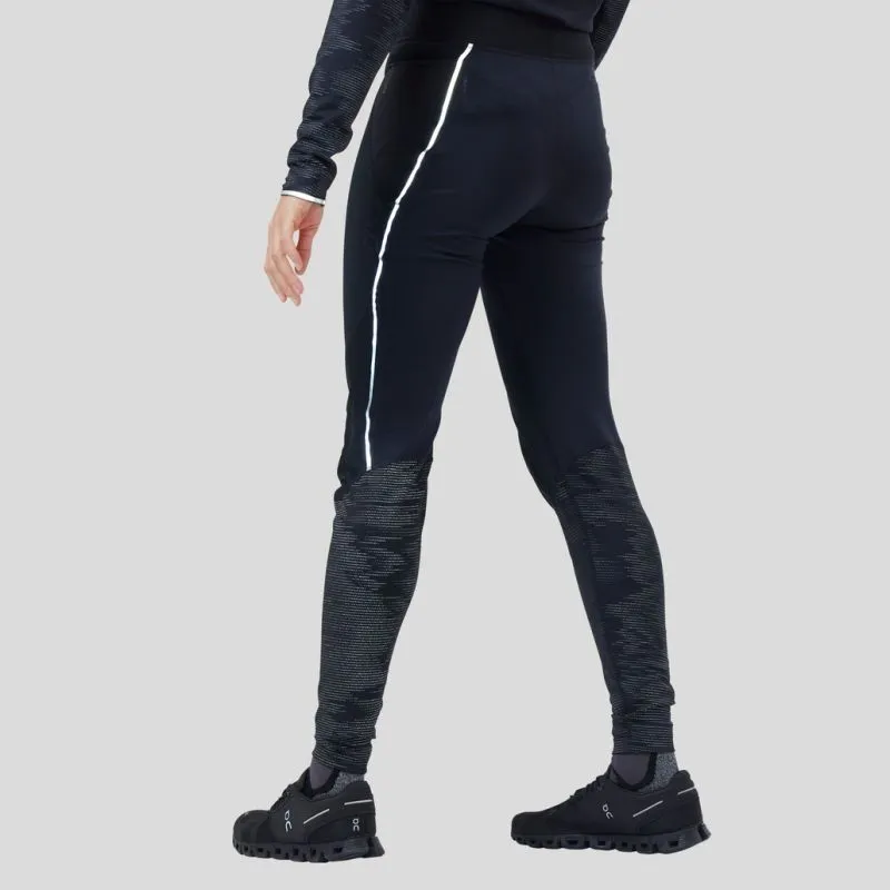 Odlo  Zeroweight Warm Reflective - Pantaloni da corsa - Donna