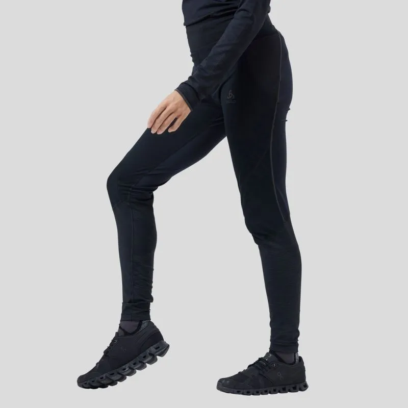 Odlo  Zeroweight Warm Reflective - Pantaloni da corsa - Donna