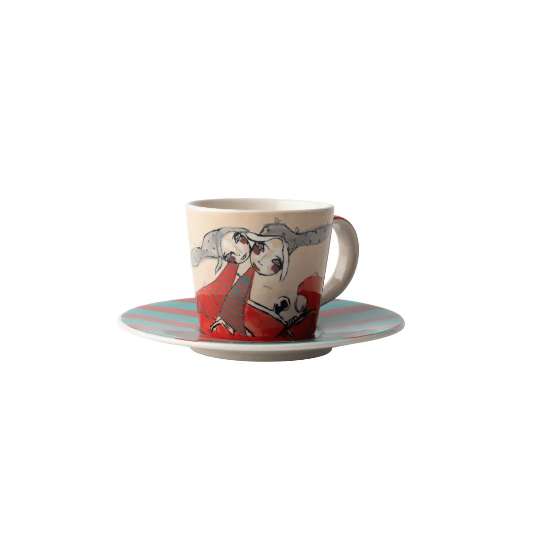 Olivia-0000024 Cup & Saucer You And Me