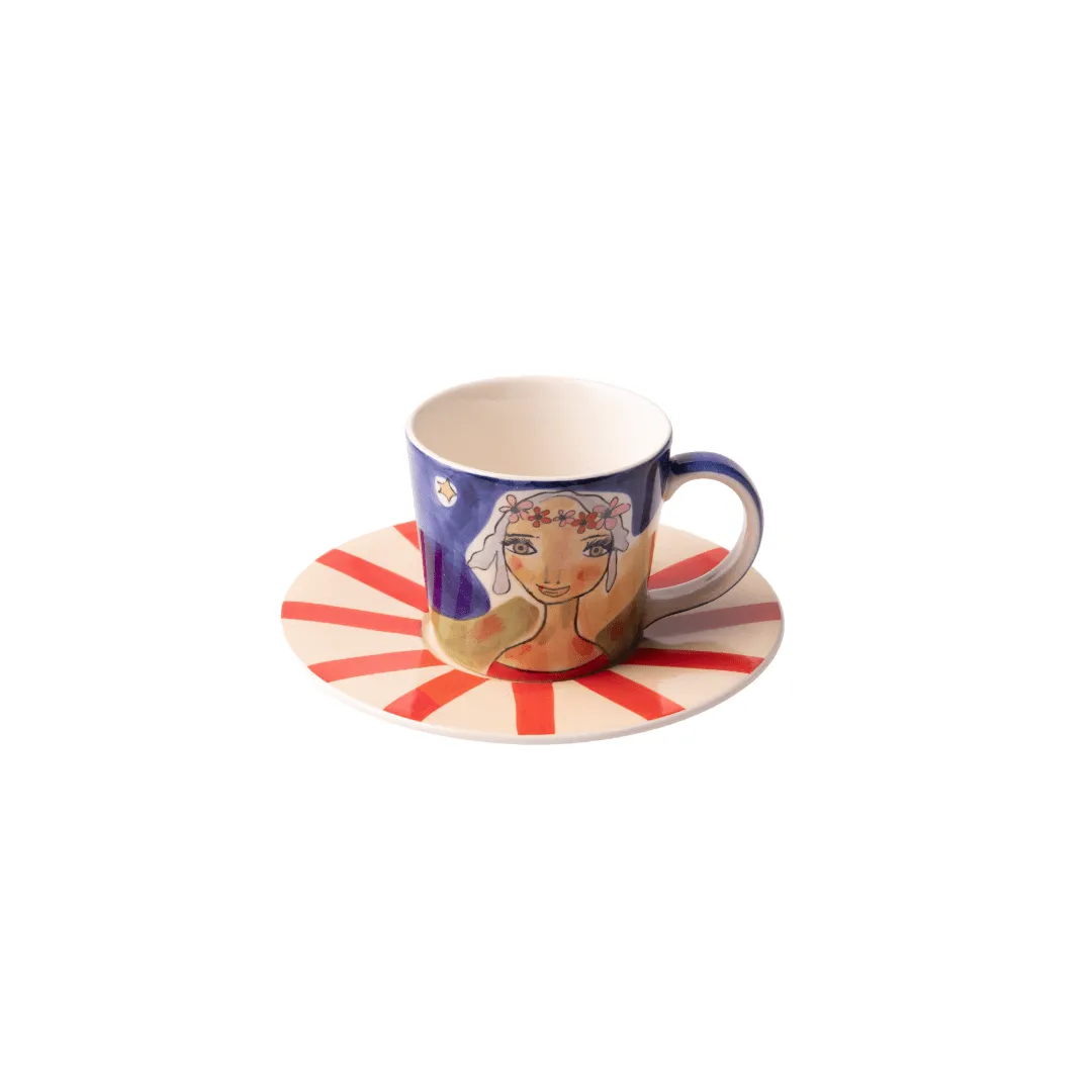 Olivia-0000027  Cup & Saucer Live Your Dreams