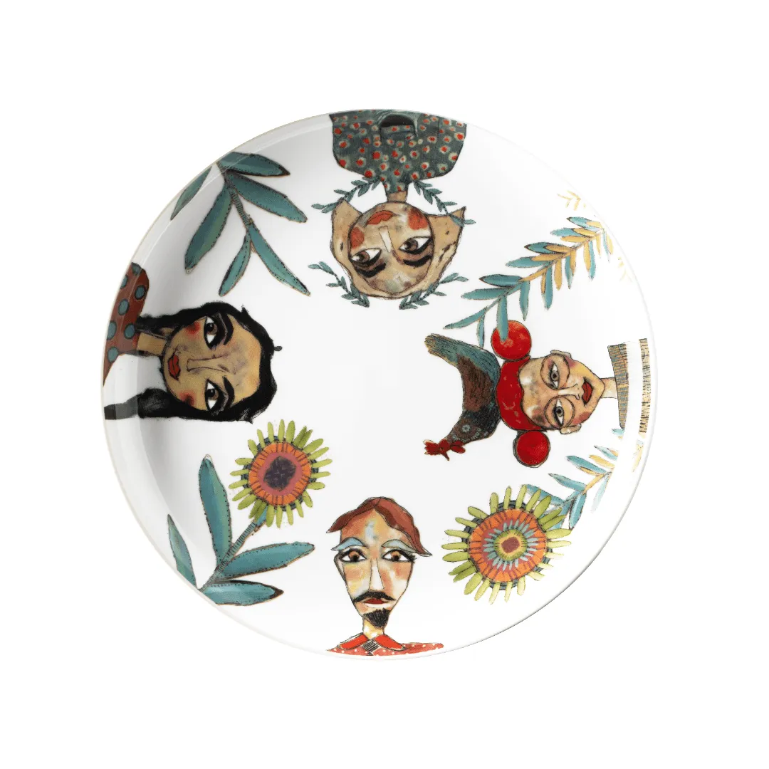 Olivia -0000142 Cuzins Dinner Plate (Set Of 4)