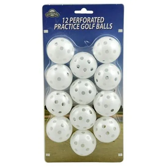 OnCourse Golf Perforated Practice Golf Balls