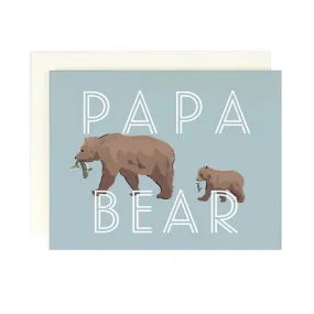 Papa Bear Card