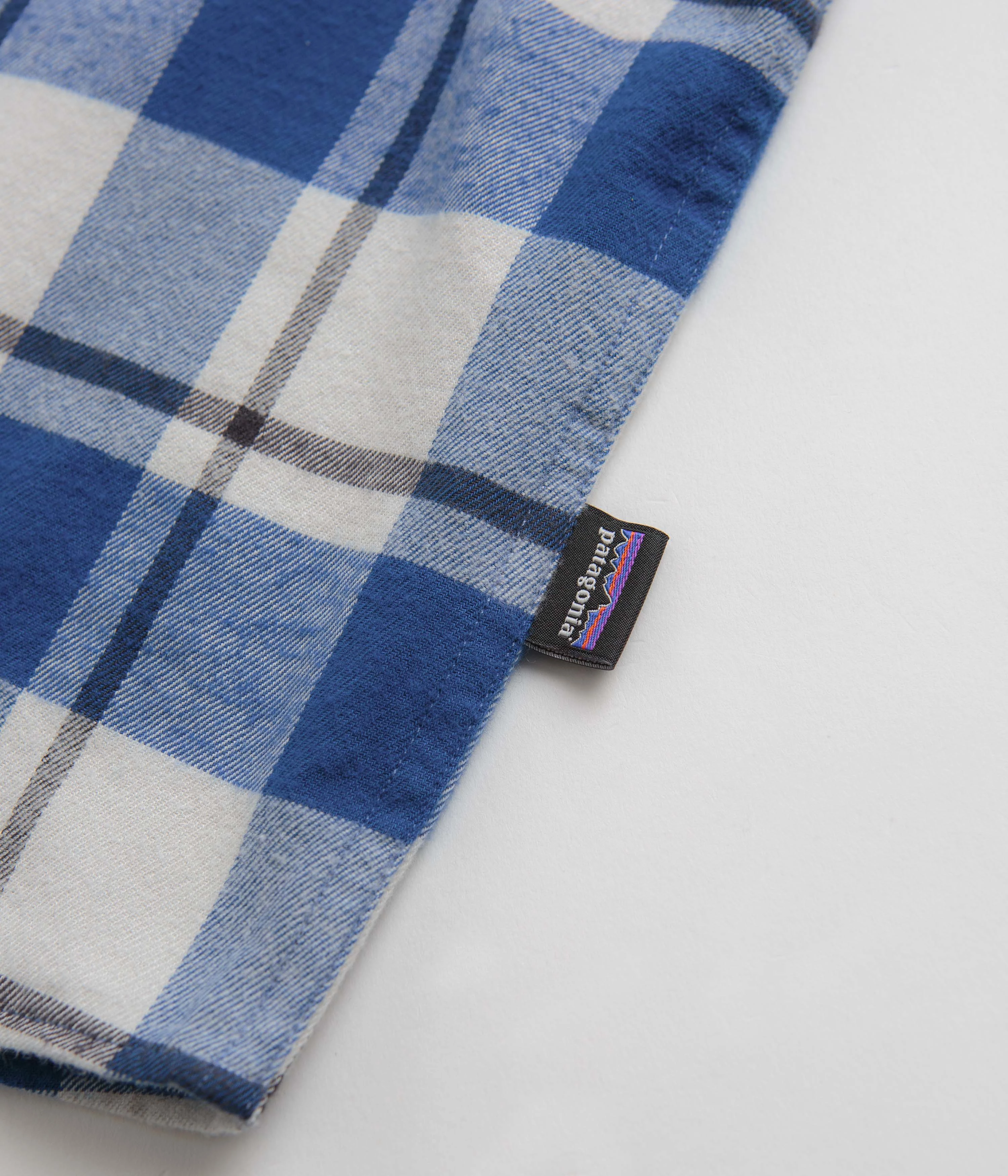 Patagonia Cotton in Conversion Fjord Flannel Shirt - Captain: Endless Blue