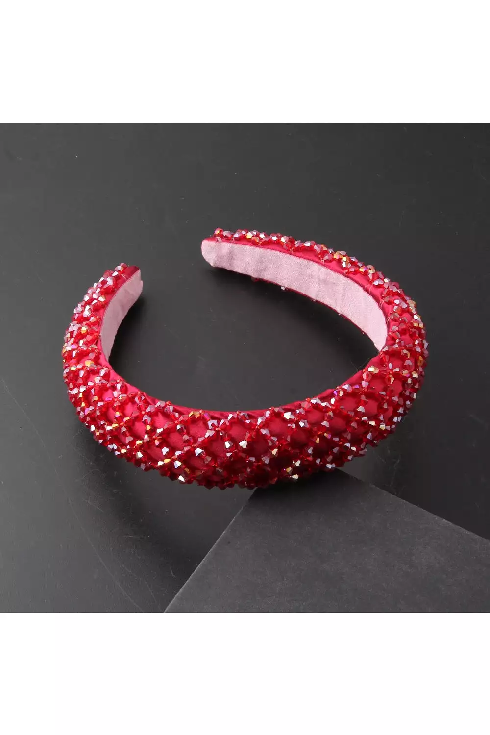 PICTURE PERFECT HEADBAND RASPBERRY