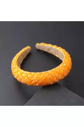 PICTURE PERFECT HEADBAND TANGERINE