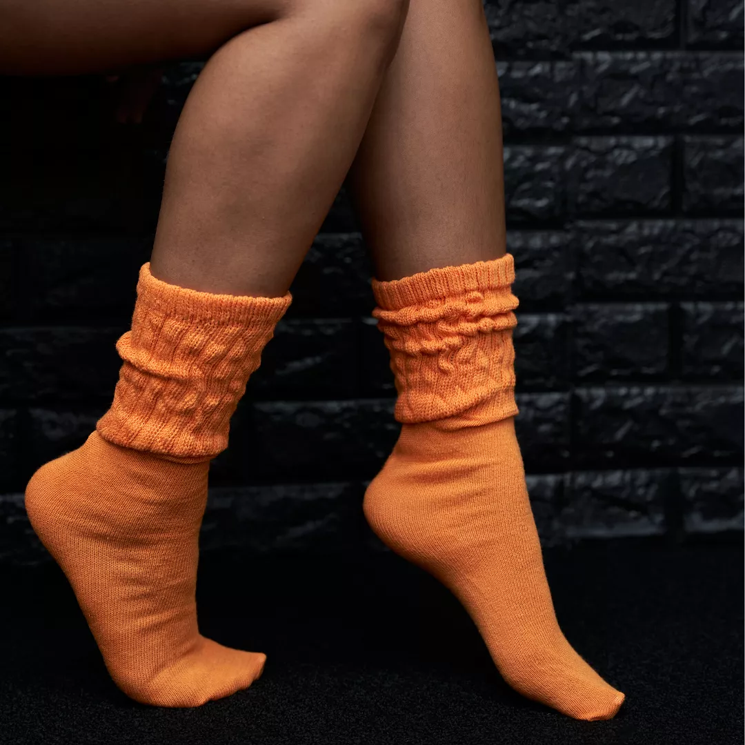 plush slouch socks - more colors available