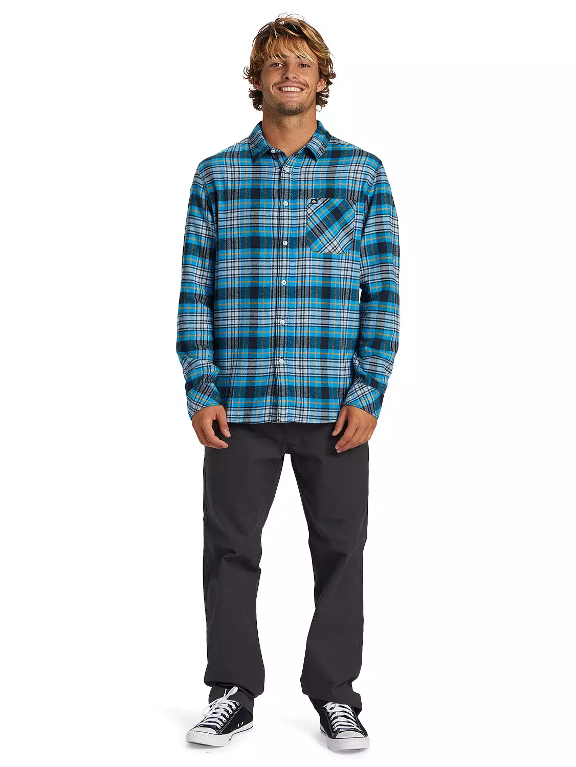 Quiksilver Mens Classic Flannel Shirt