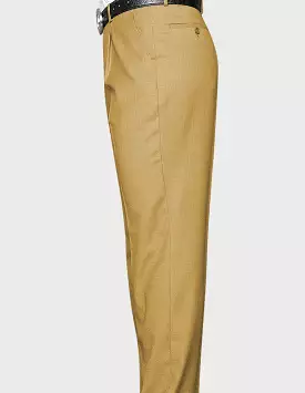 STATEMENT CLOTHING | REGULAR FIT PLEATED PANTS PA-200A-CAMEL