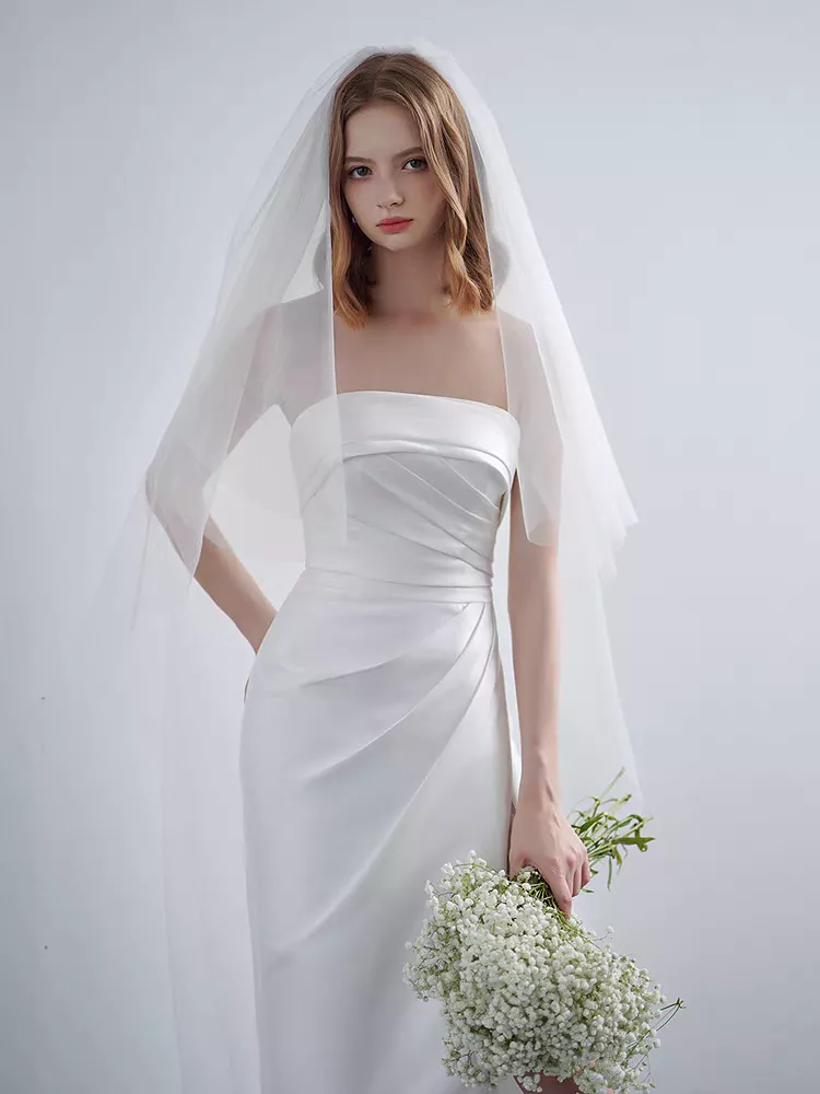 The Carisbelle Wedding Bridal Tube Gown