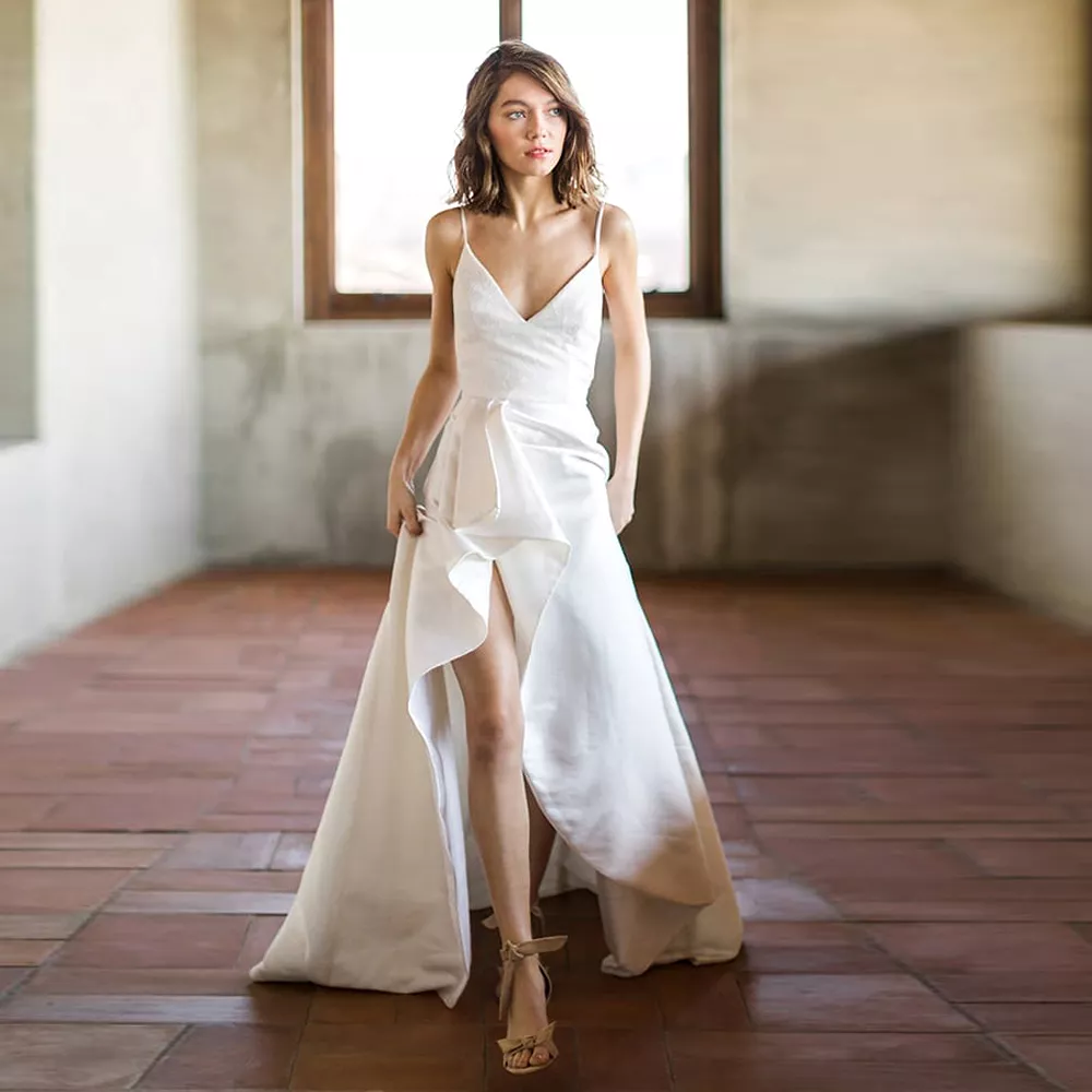 The Colette Wedding Bridal Sleeveless Gown