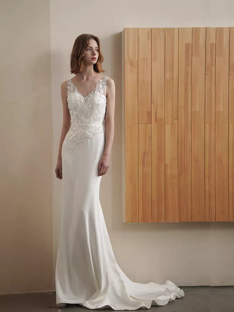 The Millie Wedding Bridal Sleeveless Gown