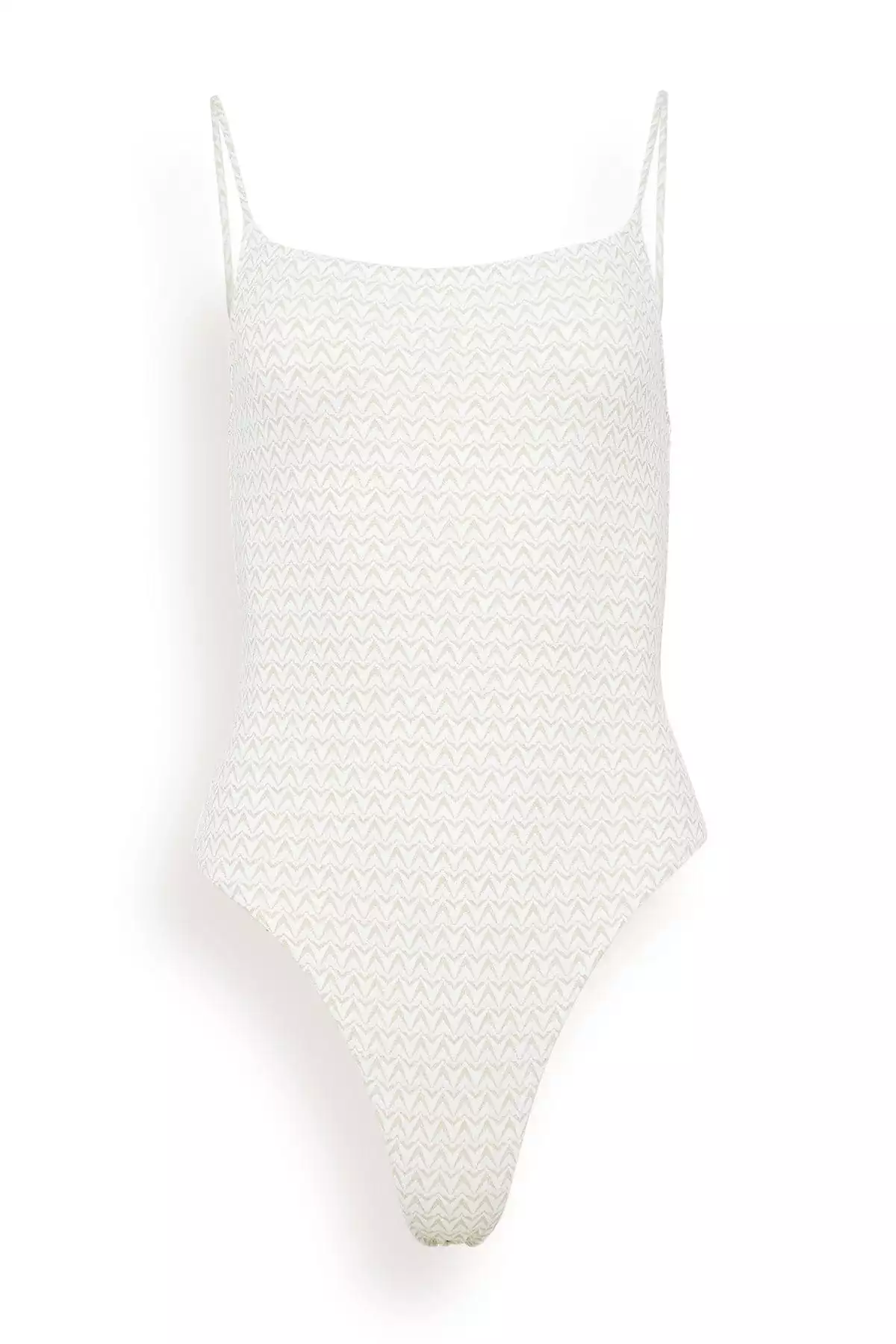 The Renna Swimsuit in Ecru