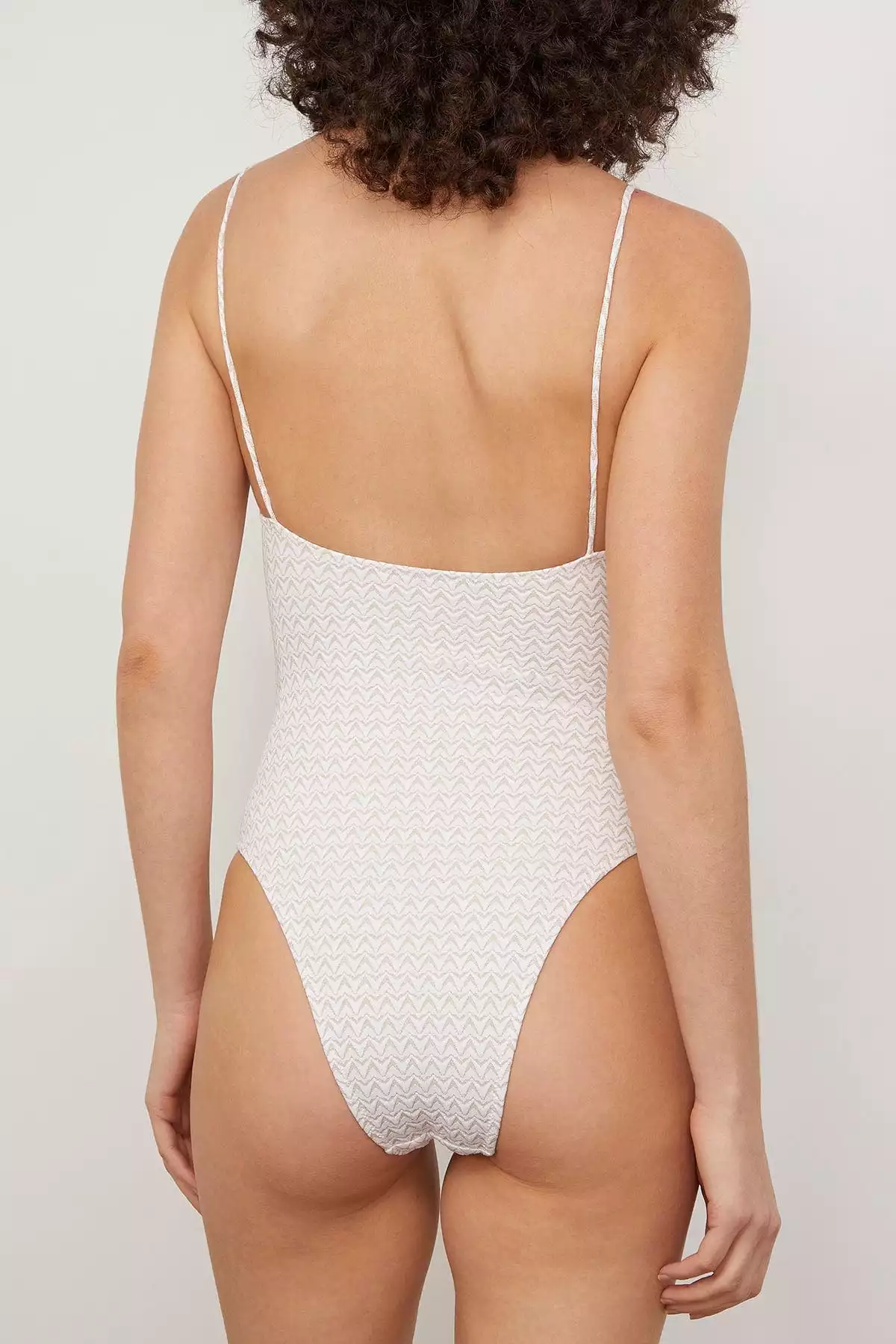 The Renna Swimsuit in Ecru