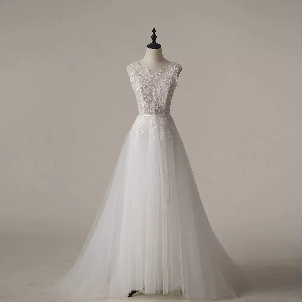 The Stella Wedding Bridal Tulle Gown