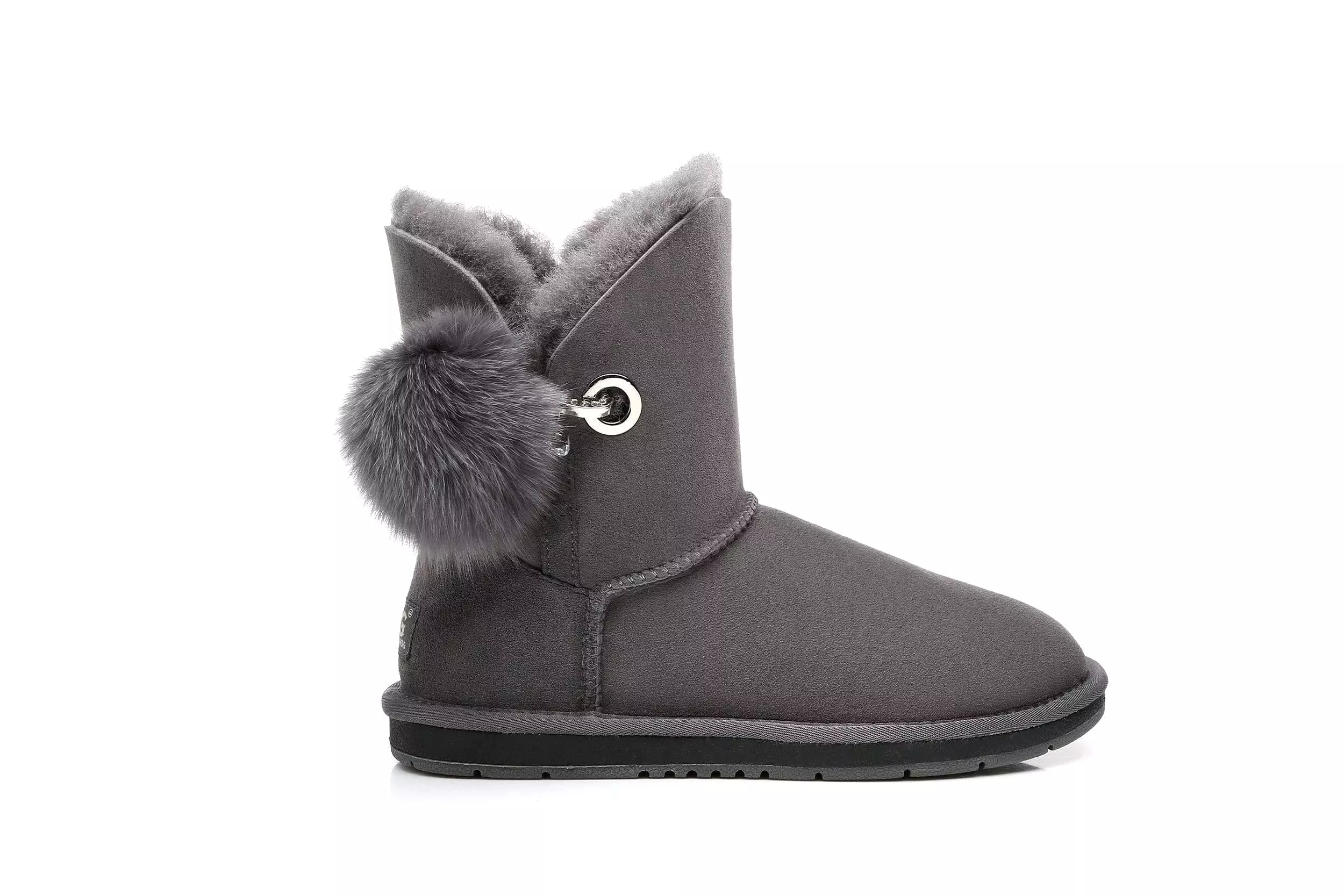 UGG Australian Shepherd Blakely Ladies Short Pom Pom Boots