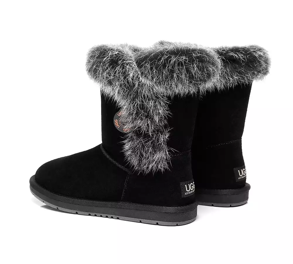 UGG Australian Shepherd Short Button Boots Donna