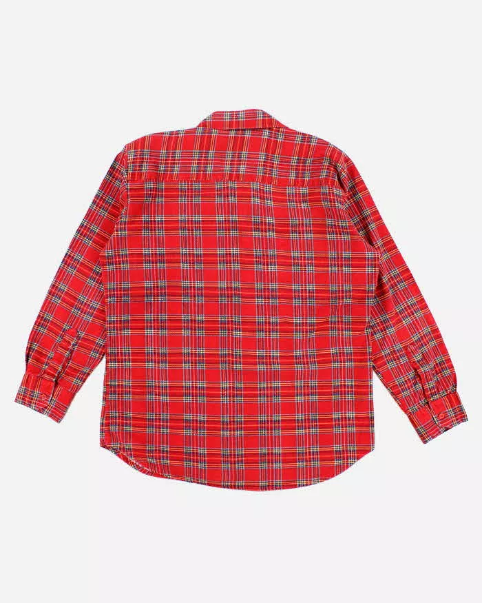 Vintage 80s 777 Collection Flannel Shirt - L