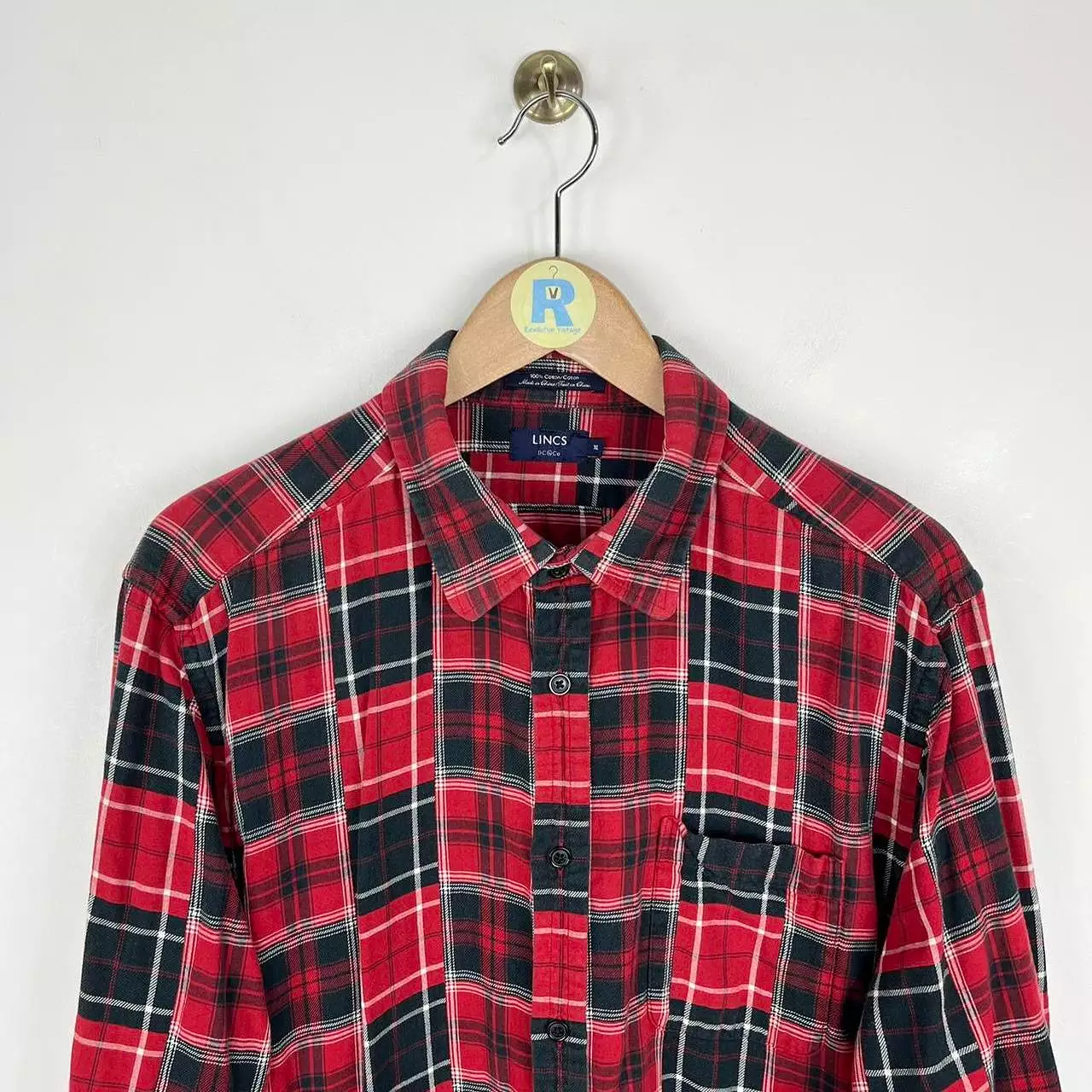 Vintage Flannel Shirt (XL)