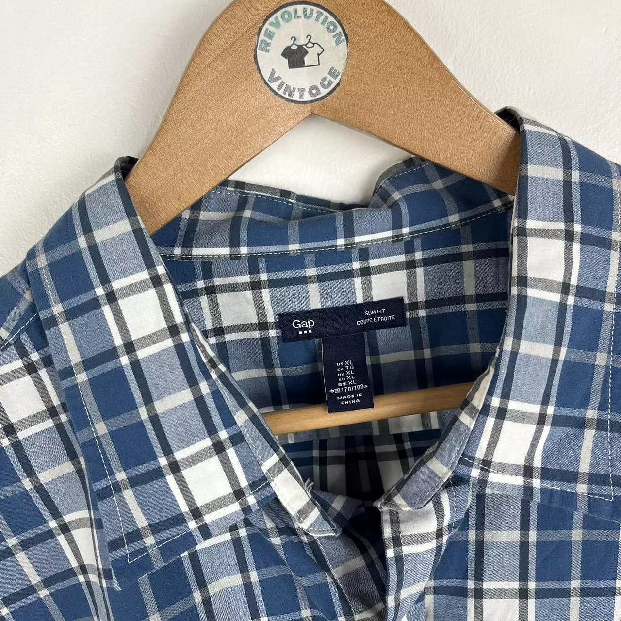 Vintage GAP Flannel Shirt (XL)