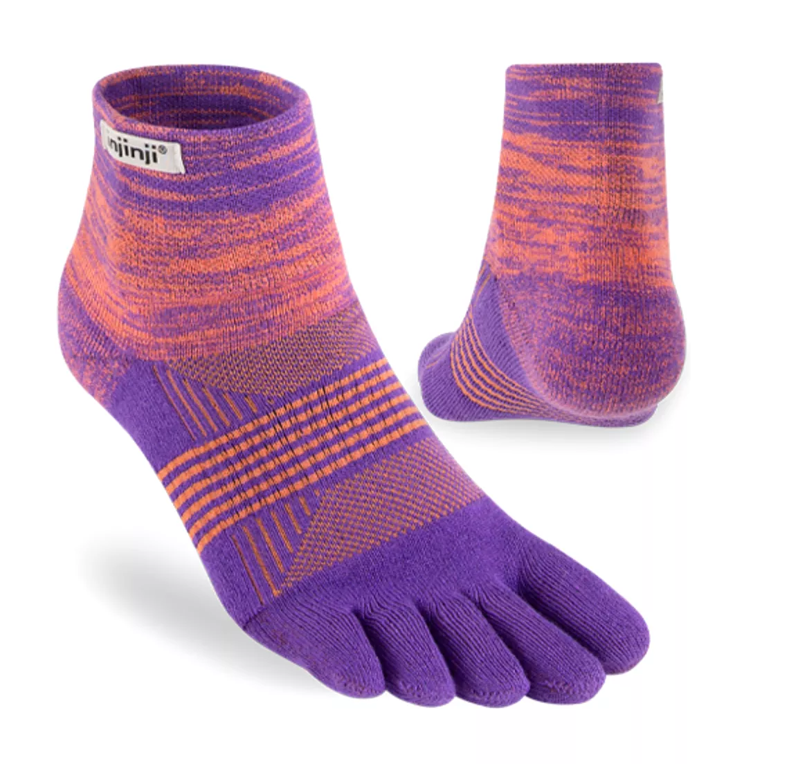 W Injinji Trail Midweight Mini-Crew Socks