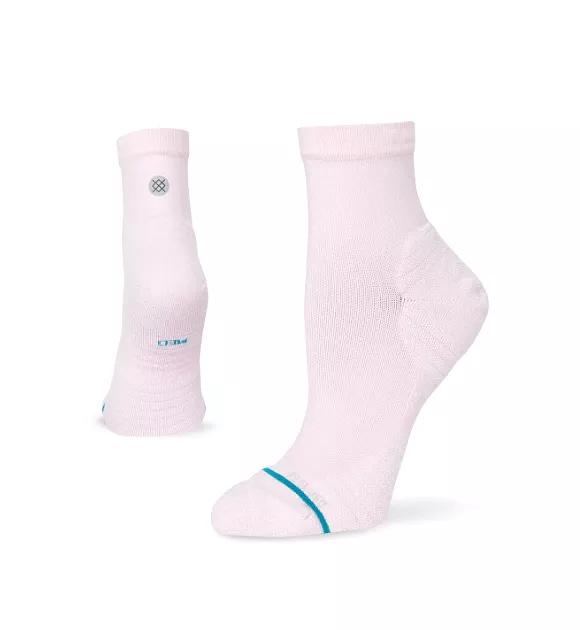 W Stance Socks Run Lilac Quarter