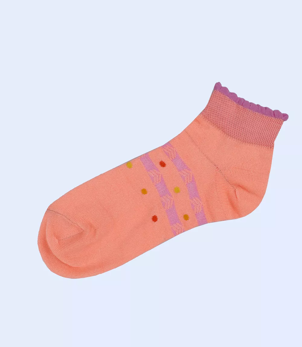 WA1105-PEACH-Women Socks