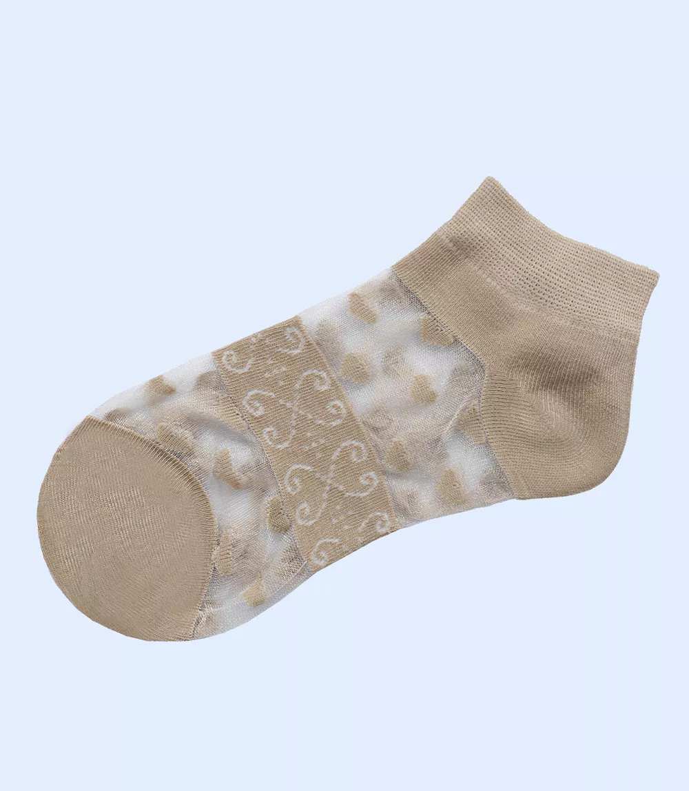 WA1345-SKIN-Women Ankle Sock