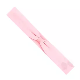 wee ones - Add-a-Bow Cotton Jersey Baby Girls Hair Wrap