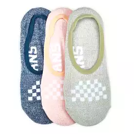 Women's Classic Marled Canoodle No-Show Socks (3 Pack)