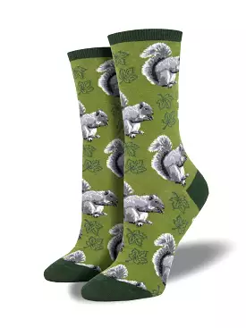 Women's Nuts About Fall Crew Socks