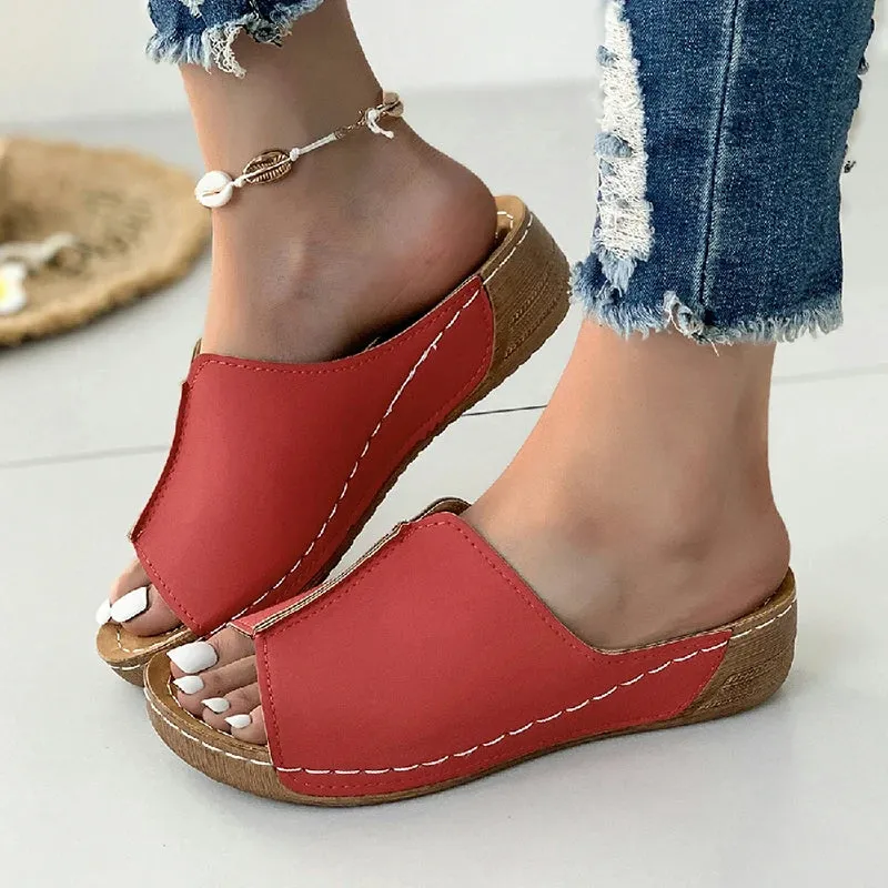 Women's Sandals Retro Non-Slip Footwear