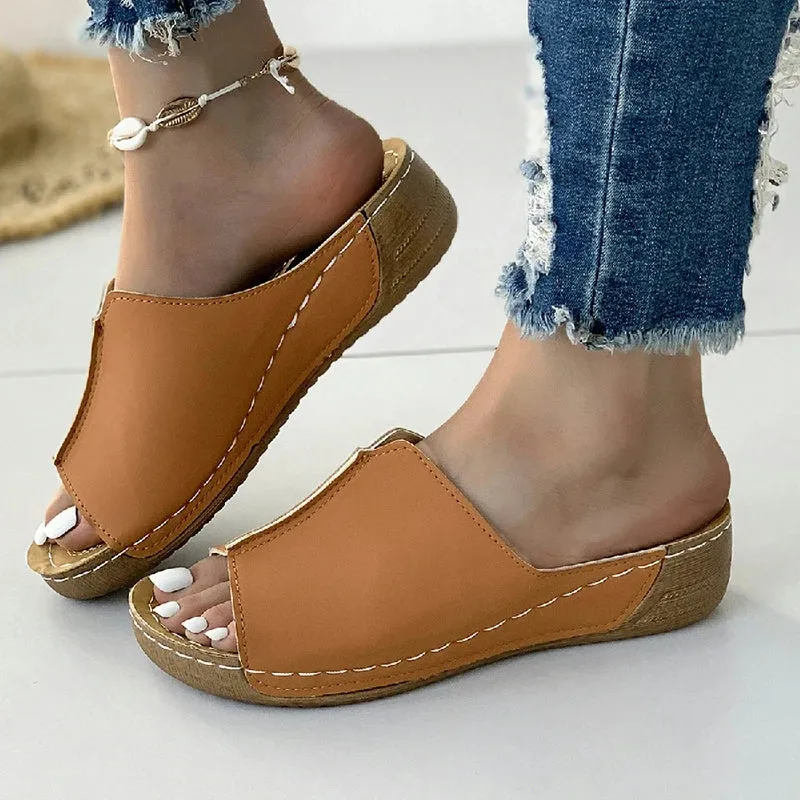 Women's Sandals Retro Non-Slip Footwear