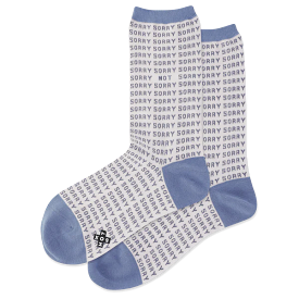 Women's Sorry Not Sorry Socks